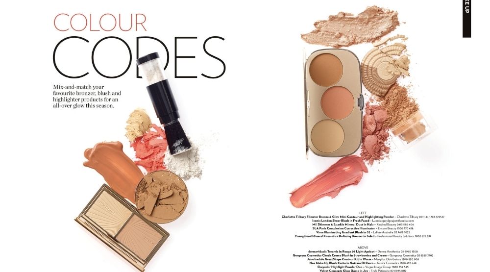 March Edition Beauty Editor shoot