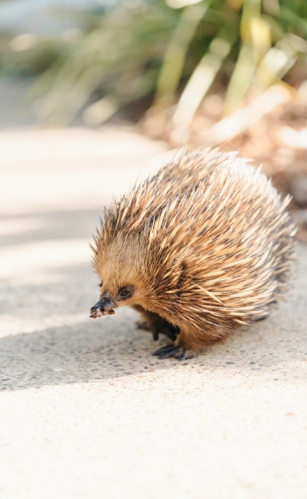A Echidna at Taronga Zoo