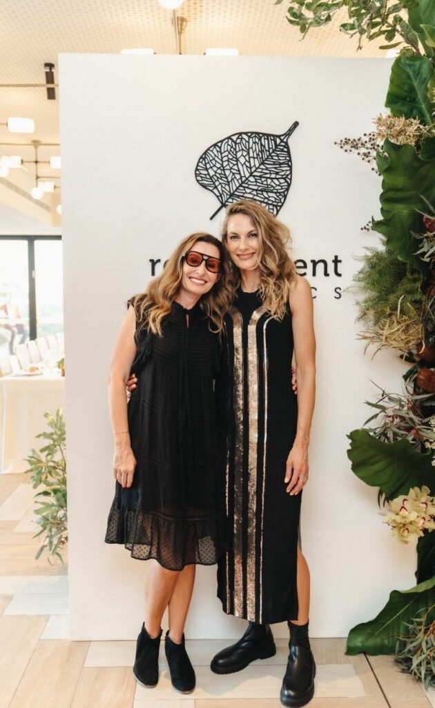 Anita Quade and Michelle Ruzzene at Retreatment Botanics