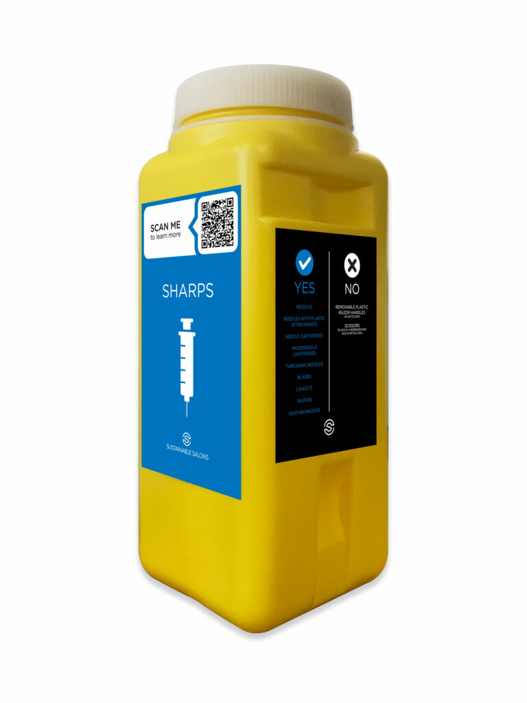 Keeping it simple with Sustainable Salons sharps containers